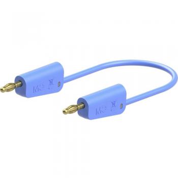 Cordon de mesure 150 cm Stäubli LK-4A-S10 couleur bleu 1 pc