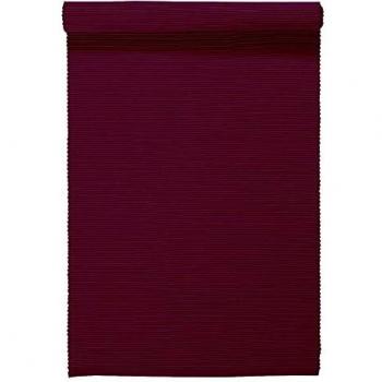 Chemin de Table Décoratif Aubergine 45 x 150 cm