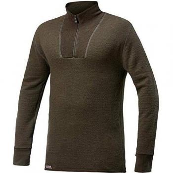 Woolpower 200 Zip Rollkragen Pine Green Größe M 2021 Unterwäsche