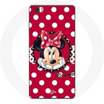 Minnie Mouse Red Phone Skin for P8
