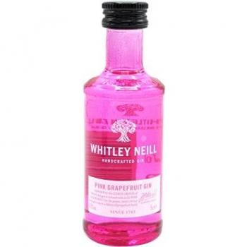 Whitley Neill Pink Grapefruit Compact Gin – 5 cl