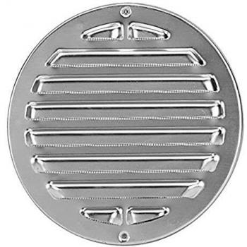 Grille Le Sanitaire 150 mm: Acero Inoxidable Cepillado y Resistente a Clima