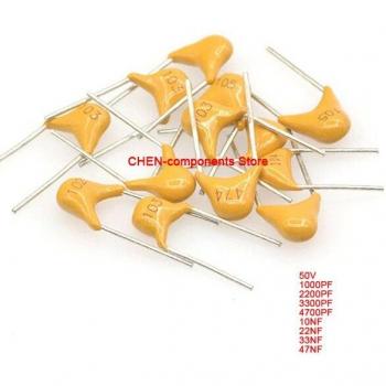 50 Stuks Multilayer Condensatoren 102 222 332 472 103 223 333 473 50V
