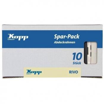 Prise Kopp 404517050 RIVO 10 prises blanc RAL 9010