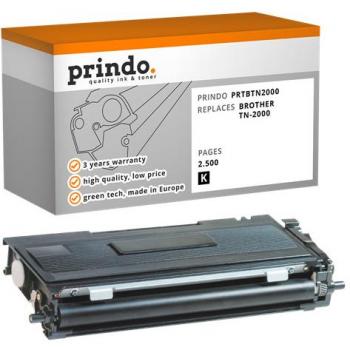 Toner Nero Originale per Brother TN-2000, Marca Prindo