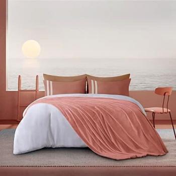 Copertina Letto Matrimoniale Rosa 220x240