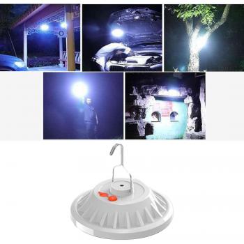 Outdoor Solar LED Work Light USB Rechargeable, Waterproof for Emergencies