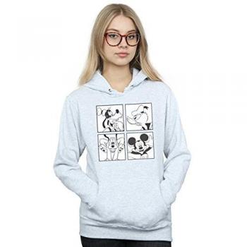 Disney BI10557 Women’s Packable Sweatshirt – Grey