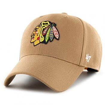 47 Brand Herren Baseballcap – NHL Chicago Blackhawks – Neutralbeige