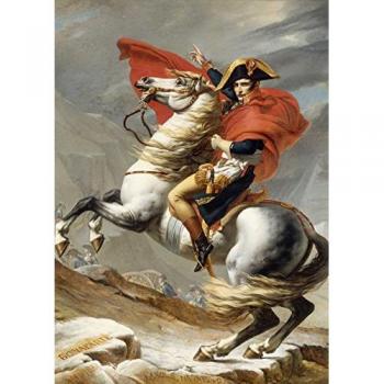Die Alpenfahrt des Kaisers – Jacques-Louis David, Bonaparte