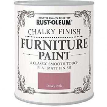 Rustoleum Dusty Pink Chalk Paint with Smooth Touch Finish 125ml