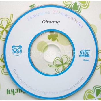 10 Discs Mini CD-R, Grade A, 225MB, 8 cm, Less Than 0.3% Defect Rate