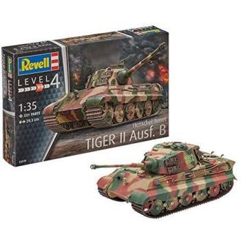 Révél Char TIGERII AUSF.B – Tourelle HENSCHEL à assembler et peindre, 1/35