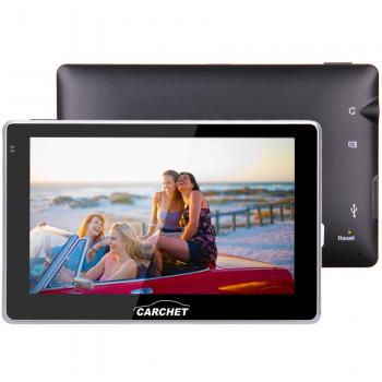 GPS Voiture Europe De l'Ouest 42 Cartes Intégrés 5 Pouces TFT 8G Avec Notice Français CARCHET Multiple Languages Système Navigation