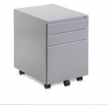 Steel 3 Drawer Wide Mobile Pedestal