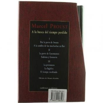 A la busca del tiempo perdido: Estuche con los tres tomos (Tapa dura).