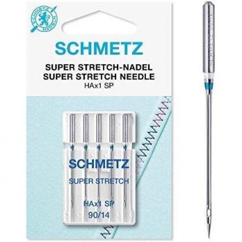 Schmetz Aiguilles Super Stretch HAX1SP – 5 unités – Dimension 90