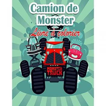 Middleton, Bud: Livre de coloriage pour enfants sur les Monster Truck