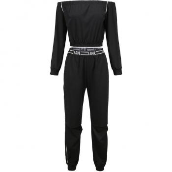 Conjunto de dos piezas para mujer, blusa y pantalones