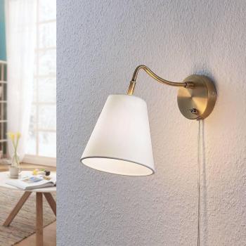 Wandleuchte, Wandlampe Innen Ethan aus Metall für Wohnzimmer & Esszimmer von Lindby