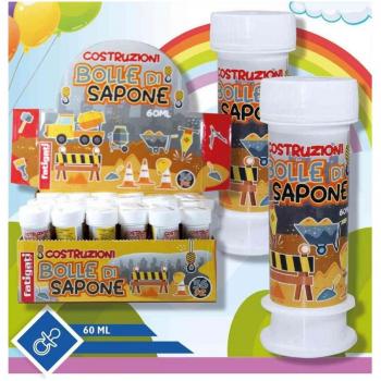 Traesio: Kit de 36 Botellas de Jabón 60 ml para Juguetes y Celebraciones