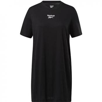 Reebok Women's Shirt Dress – Black, L (Deutsch)