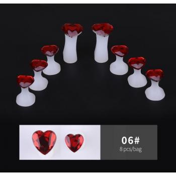 8pcs Soft Silicone Foot Divider