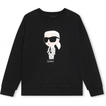 Sweat-shirt enfant KARL LAGERFELD KIDS noir 8A