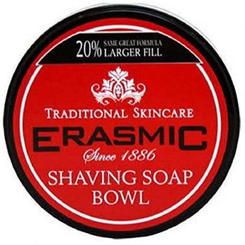 Erasmic Authentic Soap Bowl – Genuine Leather Handle