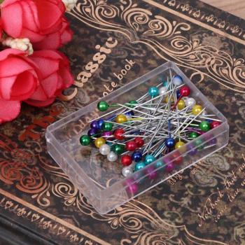Multicolor Round Head Sewing Pins