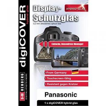 Protector de cristal híbrido para Panasonic GX880 de digiCOVER