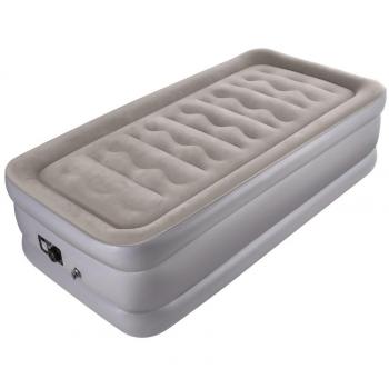 CampComfort Sable Airbed – 48 cm High, 203 × 99 cm, Built‑In Pump
