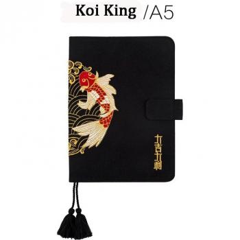 Kinbor A5/A6 2022 Chinesische Agenda, Zeitorganizer, besticktes Notizbuch für Schüler