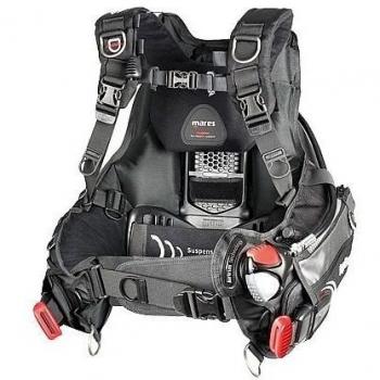 Mares Adult Hybrid BCD – Schwarze Westen (XS/S)