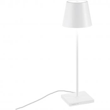 Poldina Lampada Da Tavolo Bianco 230V – LED Dimmerabile in Alluminio