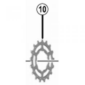 Shimano 17T Corone per CS-5800