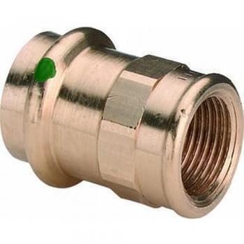 Viega Rødgodsnippel Sanpress 2-54 mm