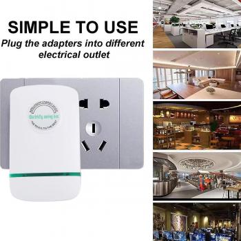 Dual WattSaver 90‑250 V: Regulatorio de Potencia con Enchufe