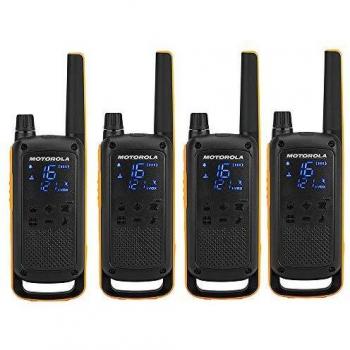 MOTOROLA Talkabout T82 EXTREME Quadpack Funkgeräte schwarz/gelb