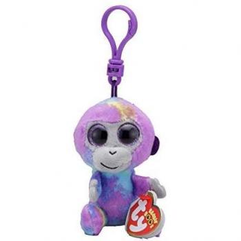Zuri Monkey‑Boo Keychain – 1607‑36561, Rainbow Edition