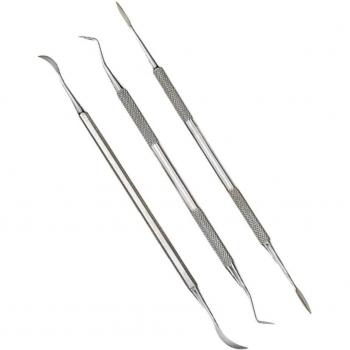 TM‑4 3‑Set Silver Mineshima Hobby Spatula