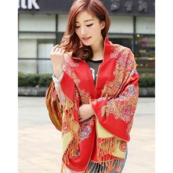 LaMaxPa Winter Printed Scarf
