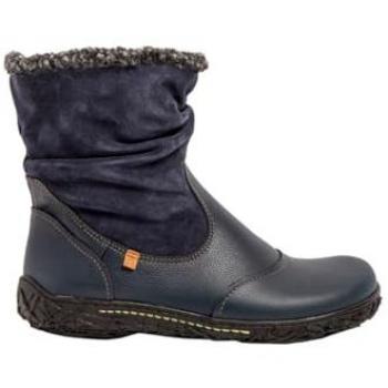 El Naturalista Damen Ankle Boots N758 Ocean-Black