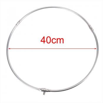 Filet de Pêche Pliable en Acier Inoxydable