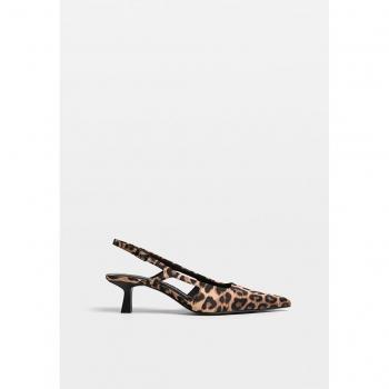 Scarpe kitten heel Stradivarius leopardo 37