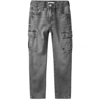 Jeans Gris NAME IT Silas Tap pour Garçon avec Poches Cargo