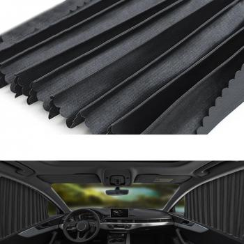2Stck/4Stck Auto Sonnenschutz Vorhang mit Magnetischer Adsorption
