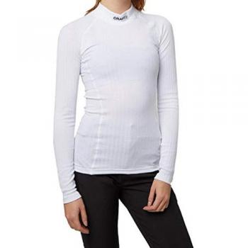 Craft Progress Damen Kompressionsshirt Langarm Weiß XS
