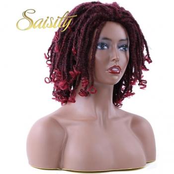 Saisity Peluca de Rastas Sintéticas