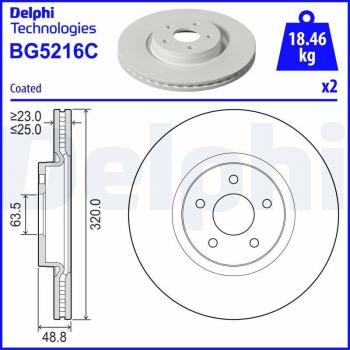 BG4056C Delco Brake Rotor